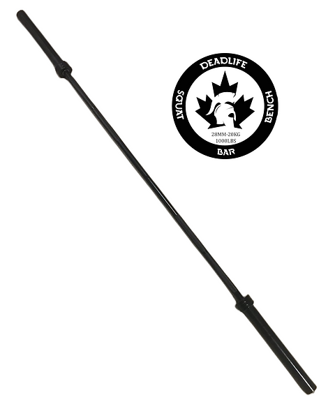 Barre olympique d'haltérophilie de 45 lb, capacité de 1 000 lb