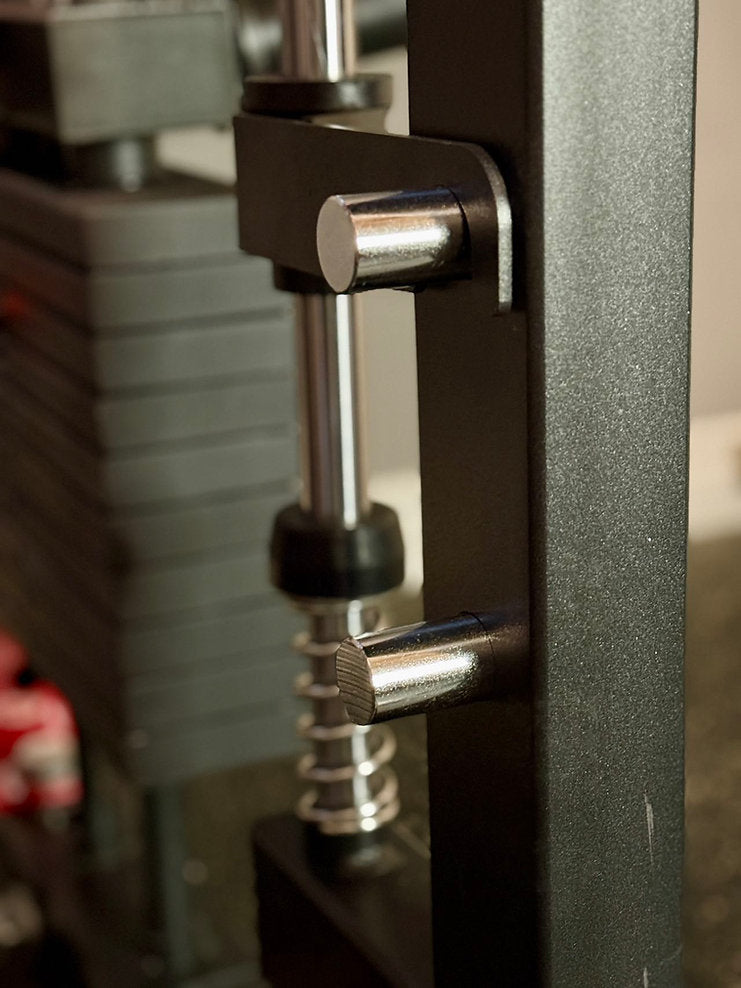 KB2403 — Smith Machine et Functional Trainer | Acier calibre 9 3"x3" | Système de poulie double à charge libre