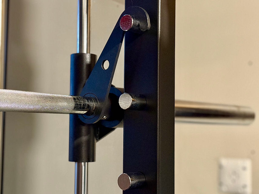 KB2403 — Smith Machine et Functional Trainer | Acier calibre 9 3"x3" | Système de poulie double à charge libre