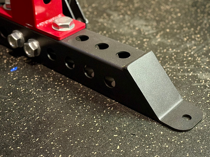 KB2404 Classic – Rack à squat fonctionnel avec pile de poids | Acier calibre 9 3"x3" | Retrait en stock