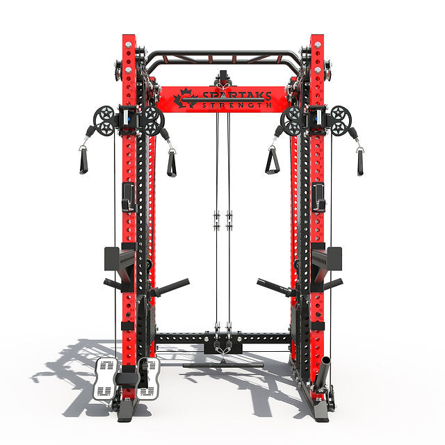 KB2406 Cage fonctionnelle classique complète | 6 poteaux 3"x3" en acier calibre 9 | Support commercial robuste